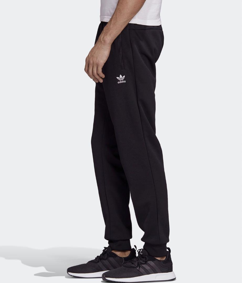 美品】 adidas トラックパンツ ジャージ Lサイズ 黒 赤 ライン