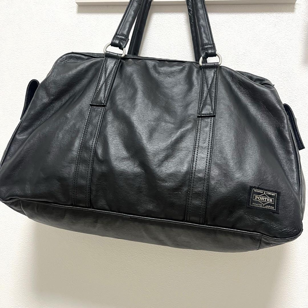 ポーター PORTER ボストンバック FREE STYLE 黒　ブラック