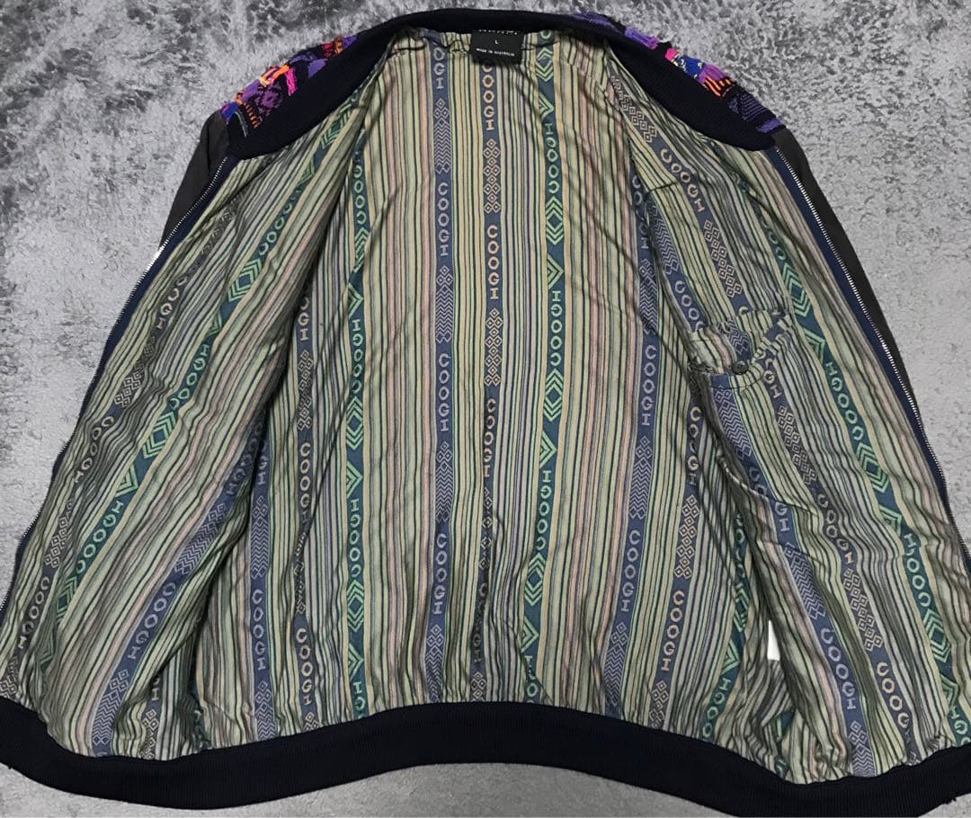 coogi 3Dニットブルゾン