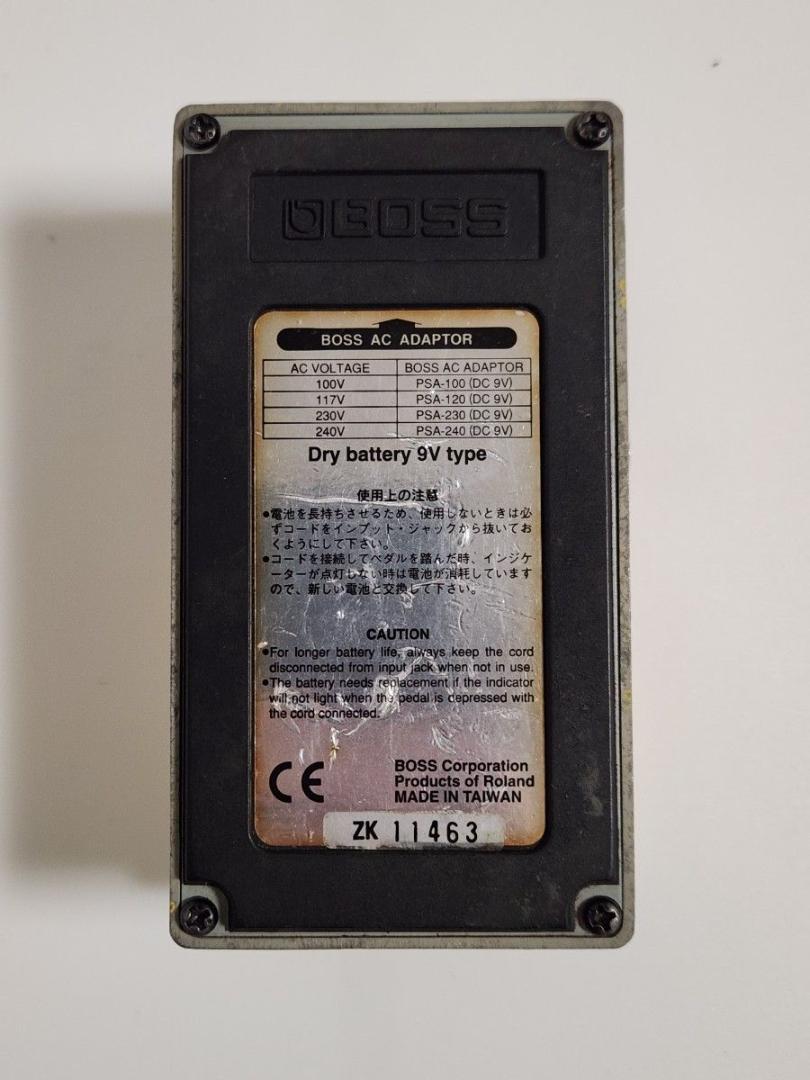 BOSS OD-3 ZKシリアル初年度初月
