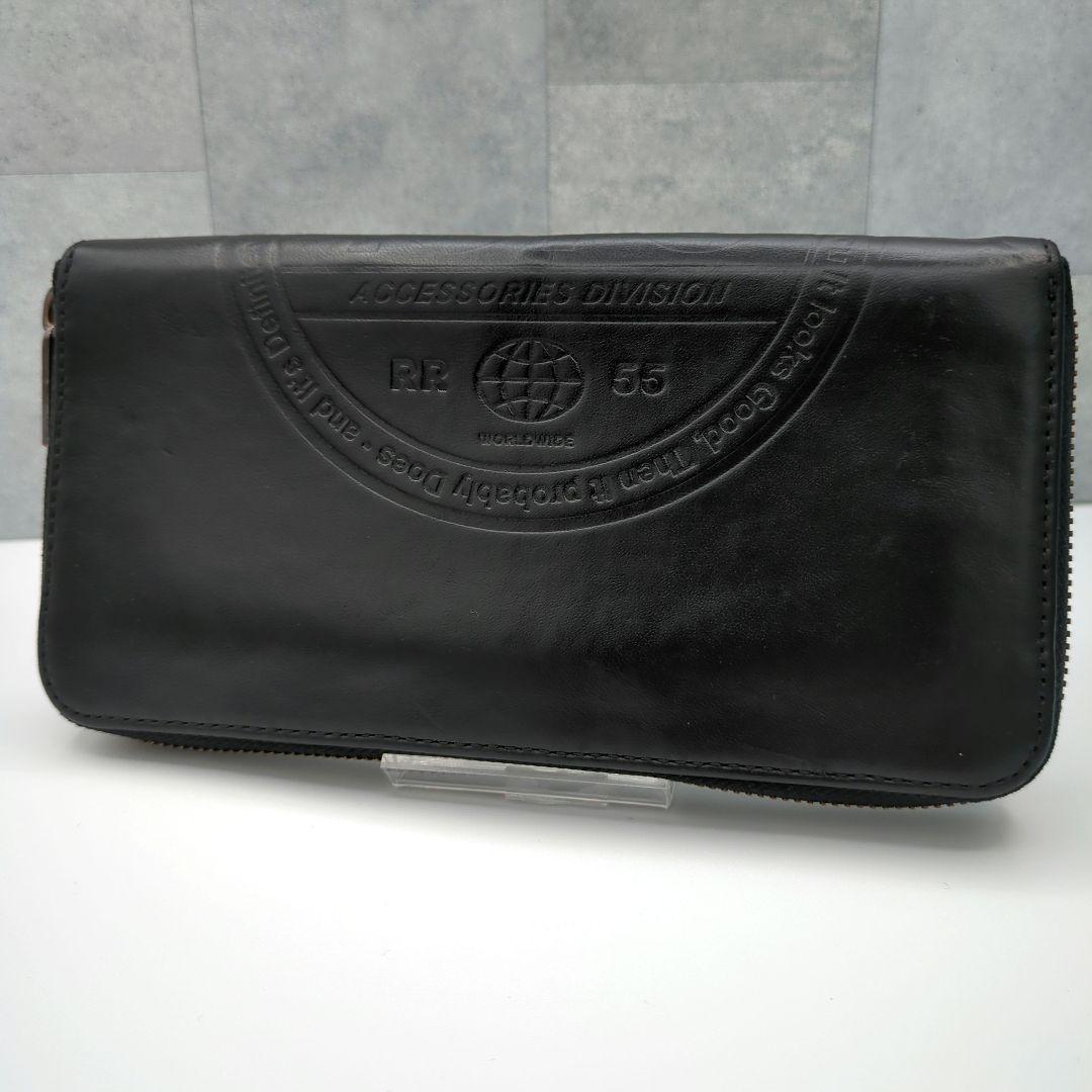 ✨美品✨Diesel 　ディーゼル ラウンド長財布 　　ブラック　黒