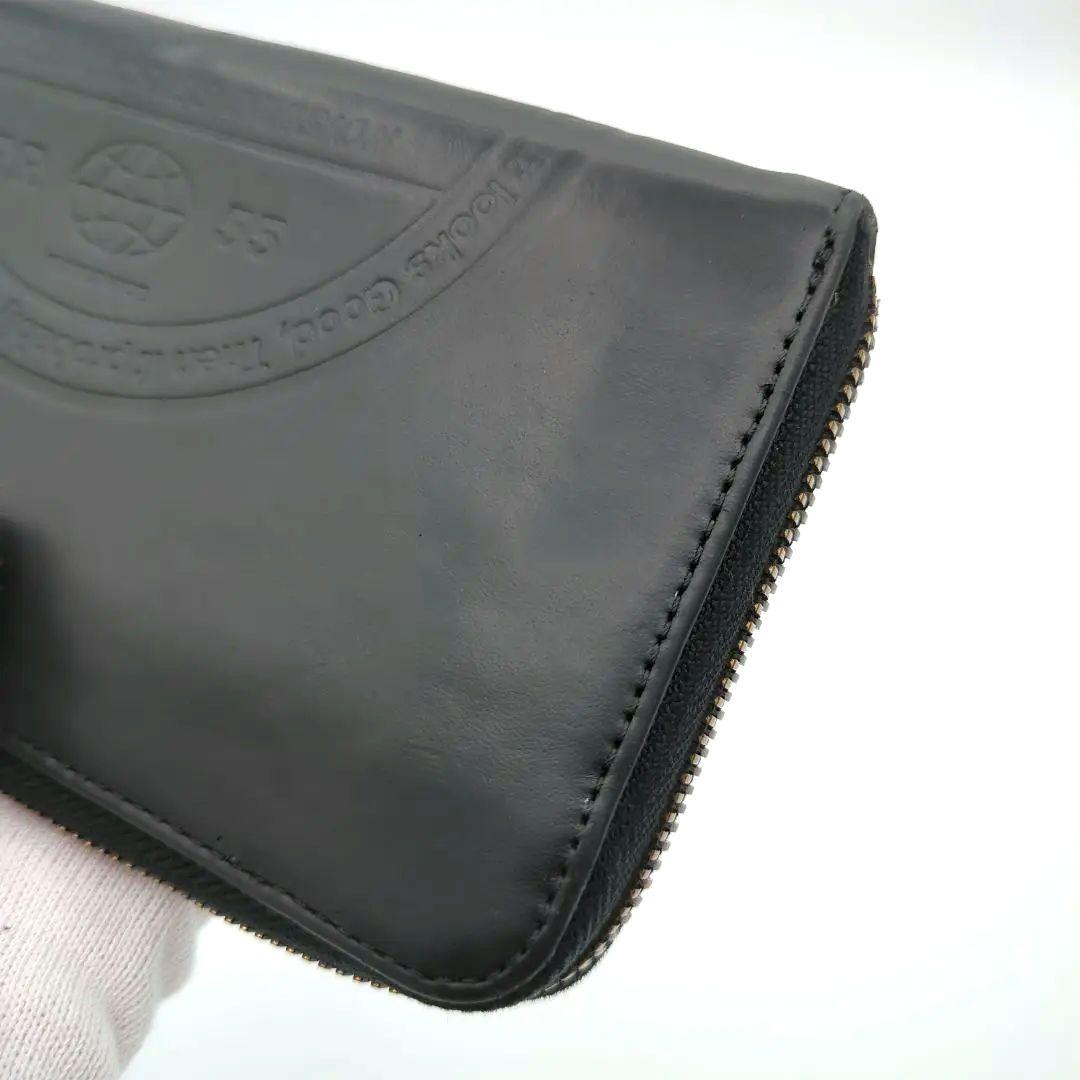 ✨美品✨Diesel 　ディーゼル ラウンド長財布 　　ブラック　黒