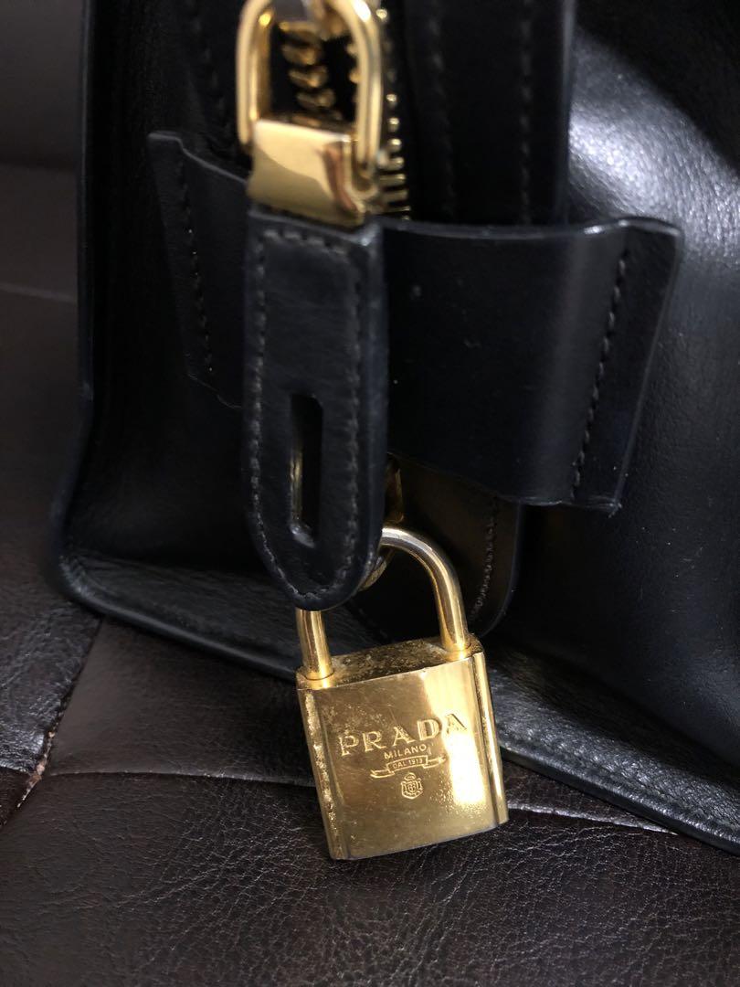 PRADA プラダ エスプラナード ハンドバッグ ブラック バッグ