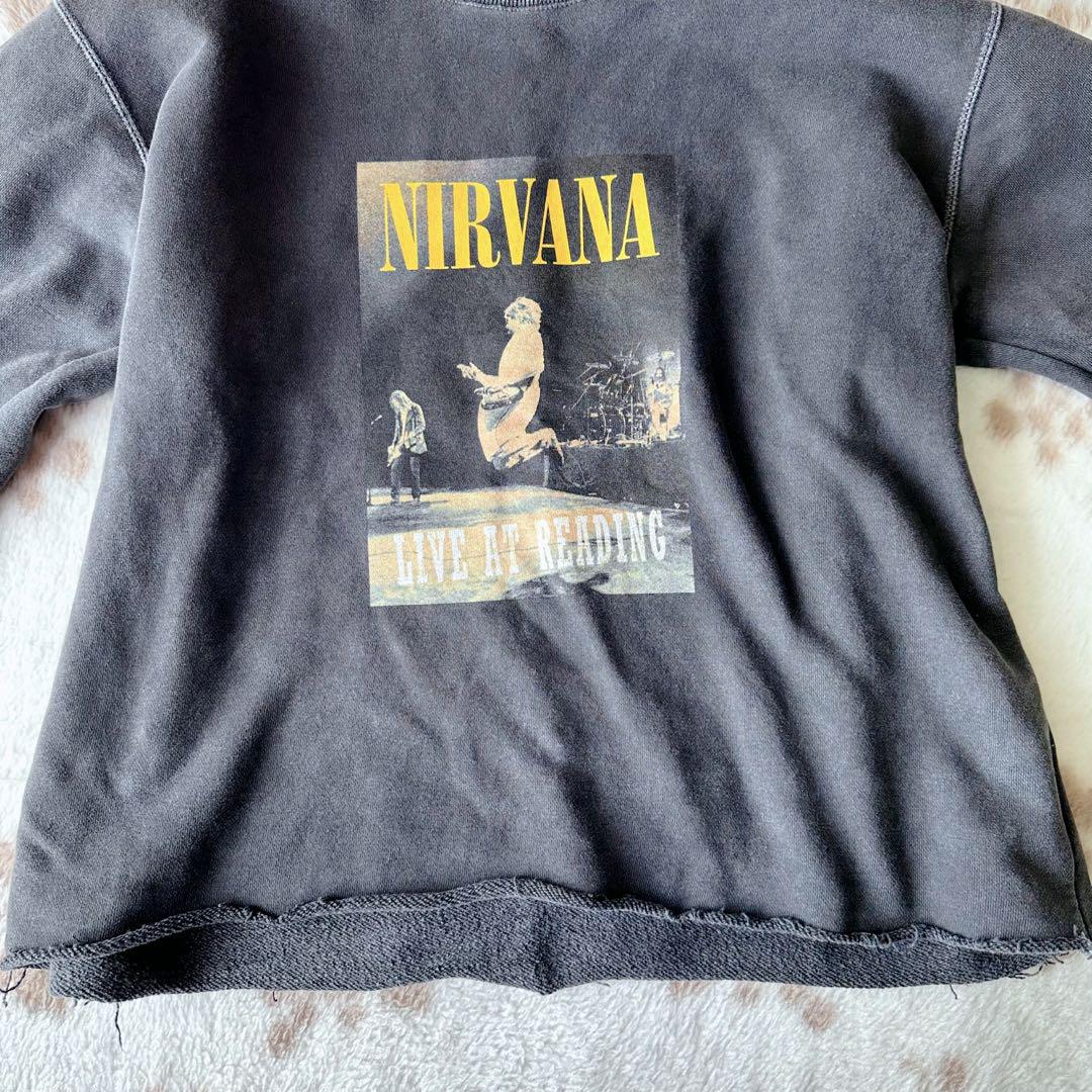 AMERI NIRVANA アメリ ヴィンテージ スウェット トレーナー
