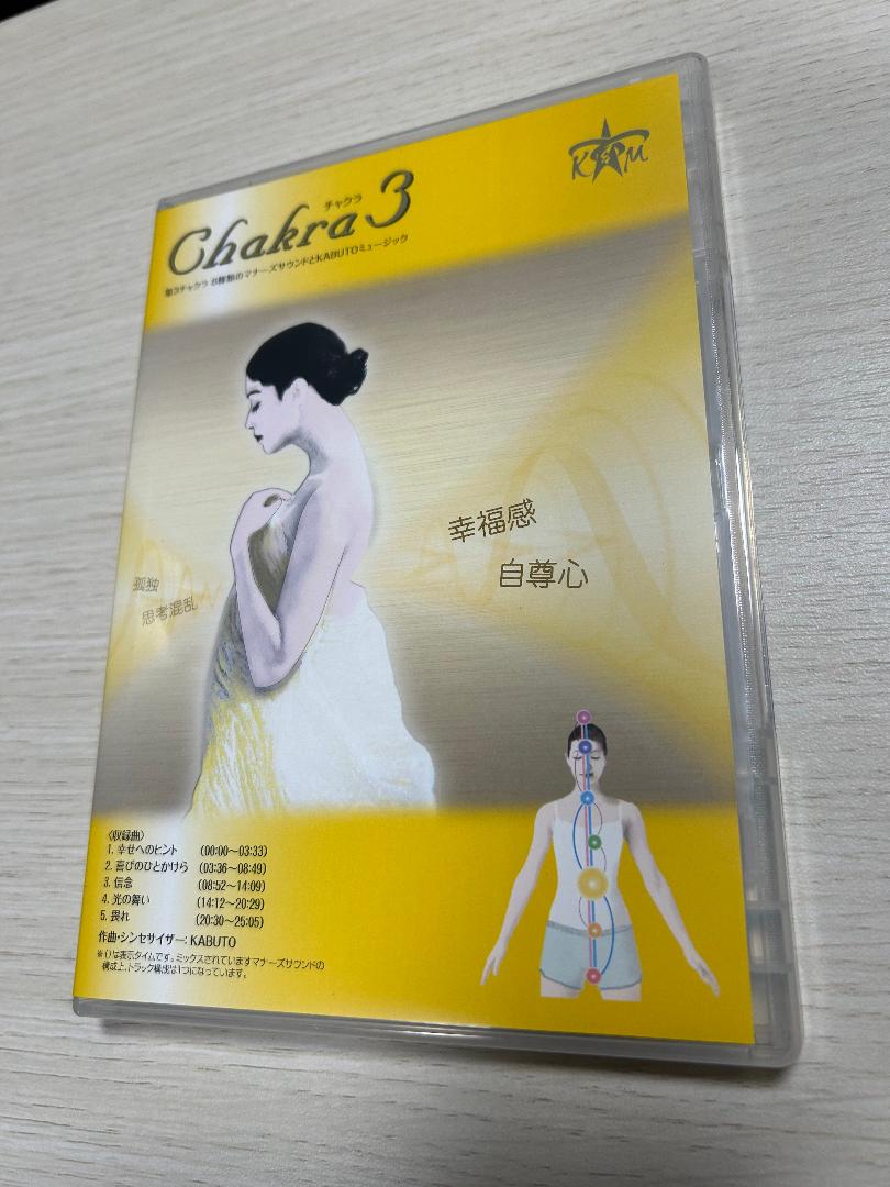 Chakra ３　チャクラ３　８種類のマナーズサウンドとKABUTOミュージック