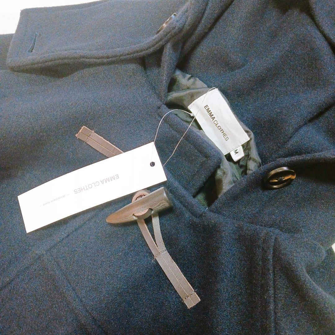 EMMA CLOTHES 新品 オーバーサイズ メルトン ロングダッフルコート