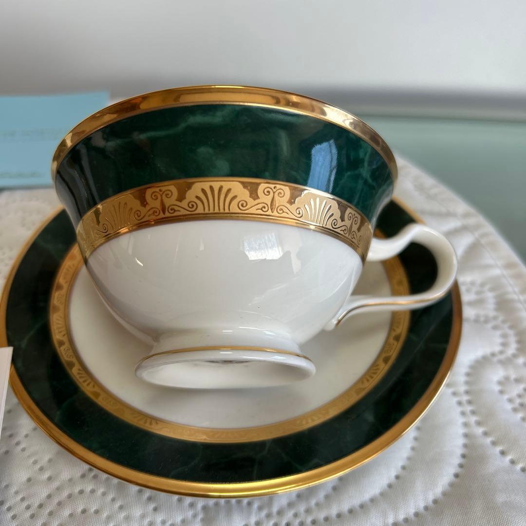 フィッツジェラル カップ＆ソーサー2客セットNORITAKE