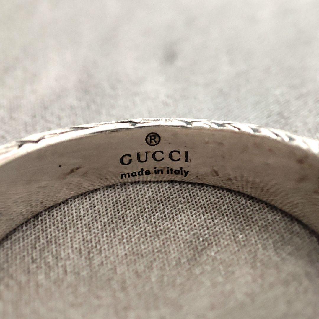 極美品✨GUCCIリングアラベスクインターロッキングG 13