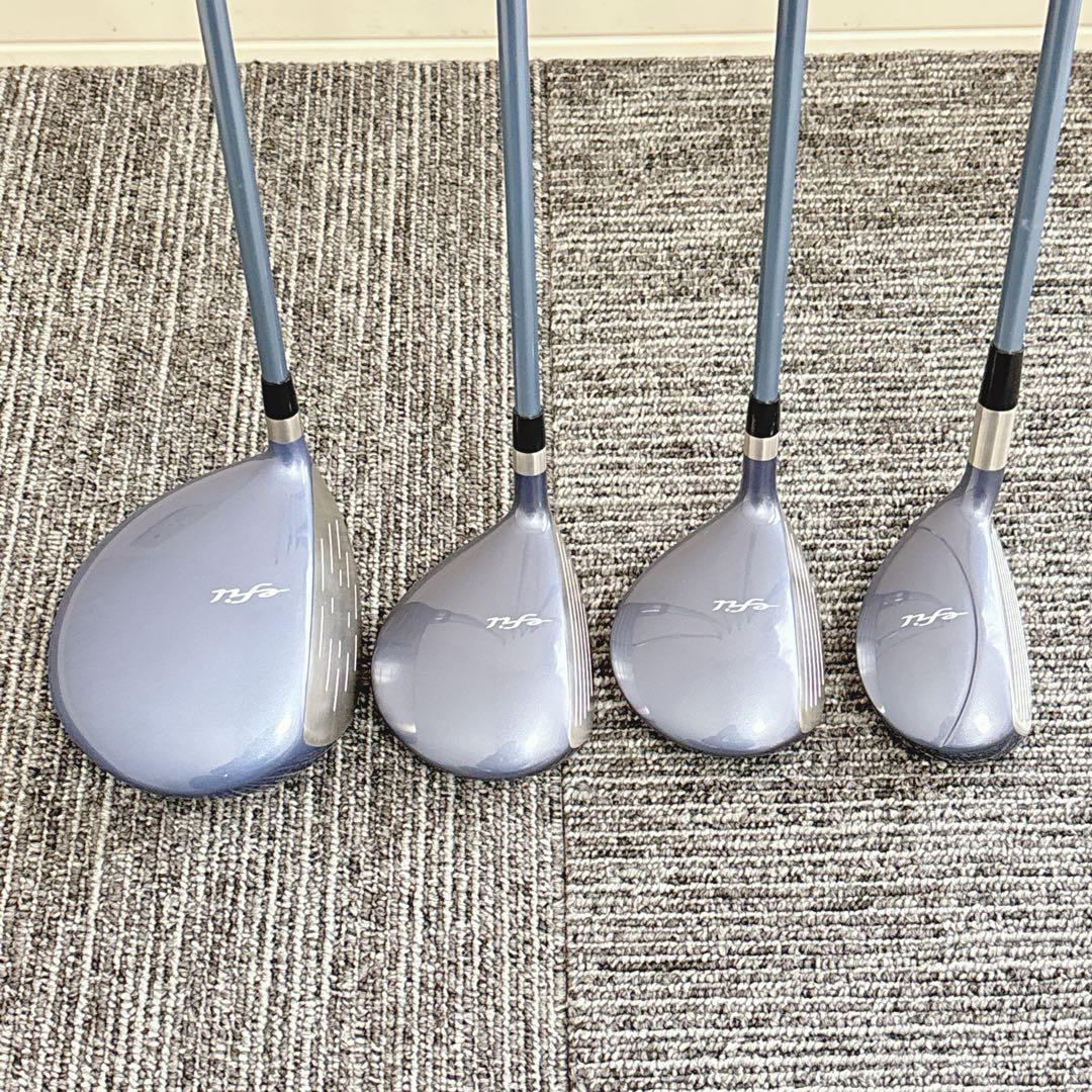 美品❗️超豪華❗️ミズノ/ efil 初心者 レディース ゴルフ クラブ フルセット