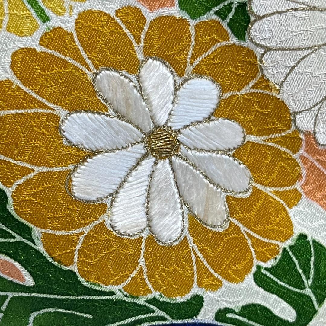 訪問着ー８ 刺繍