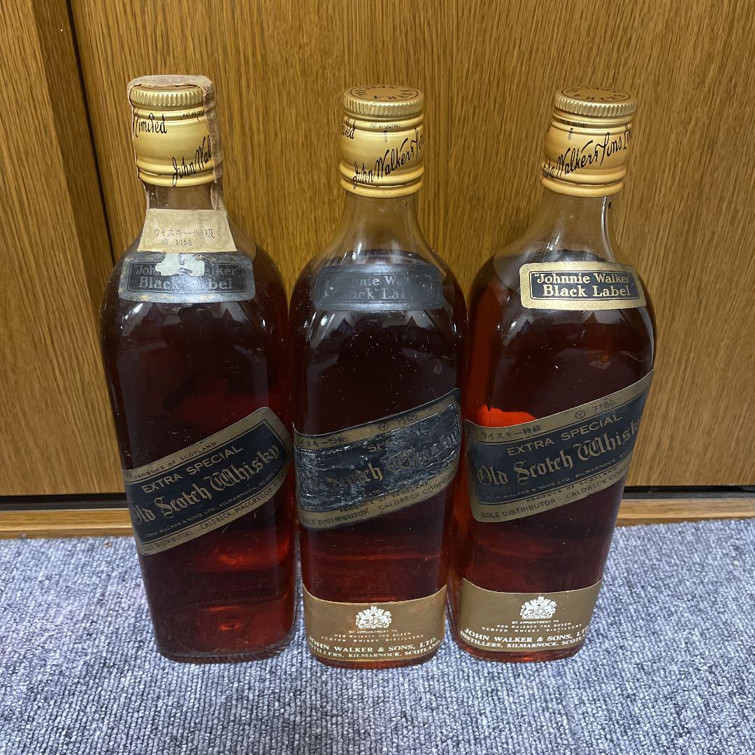 保存版】 【ウイスキー】ジョニーウォーカーブラックラベル古酒760ml43 ...