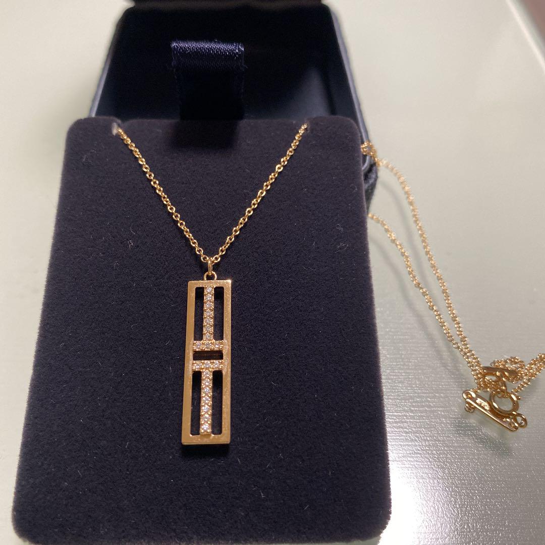 Tiffany Co. ティファニーT Two オープン バーティカル バー