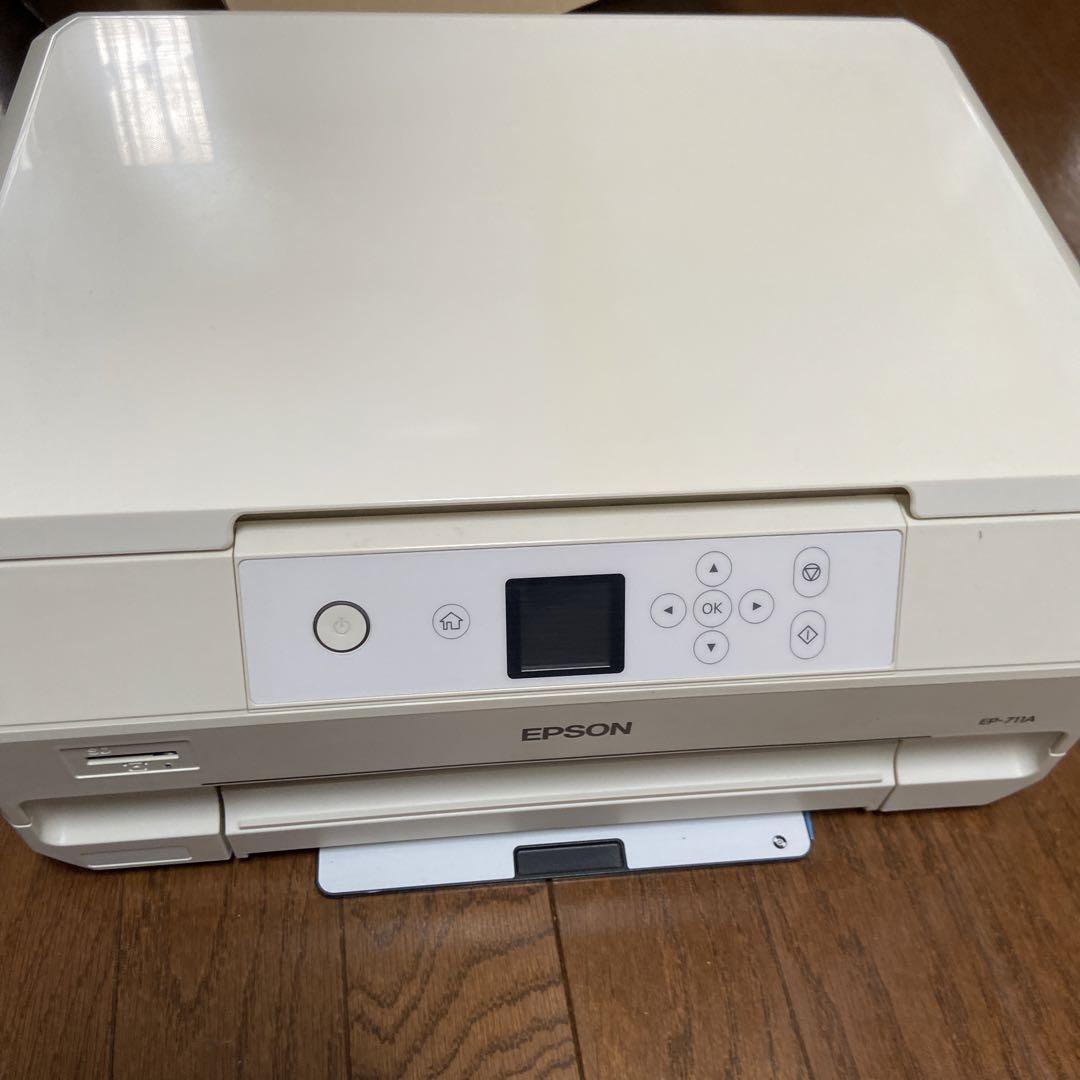 EPSON プリンターEP711A ジャンク品/エコリカインク多数付き EPSON プリンターEP711A ジャンク品