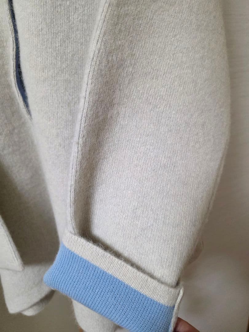 elendeek RACCOON MIX カーディガン　アイボリー2サイズ