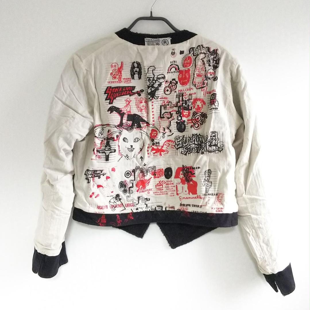 安い高品質 43 ROCK HARD リバーシブル ジャケット TfhV2-m24382928786 入手困難 レア ビンテージ 人気在庫あ