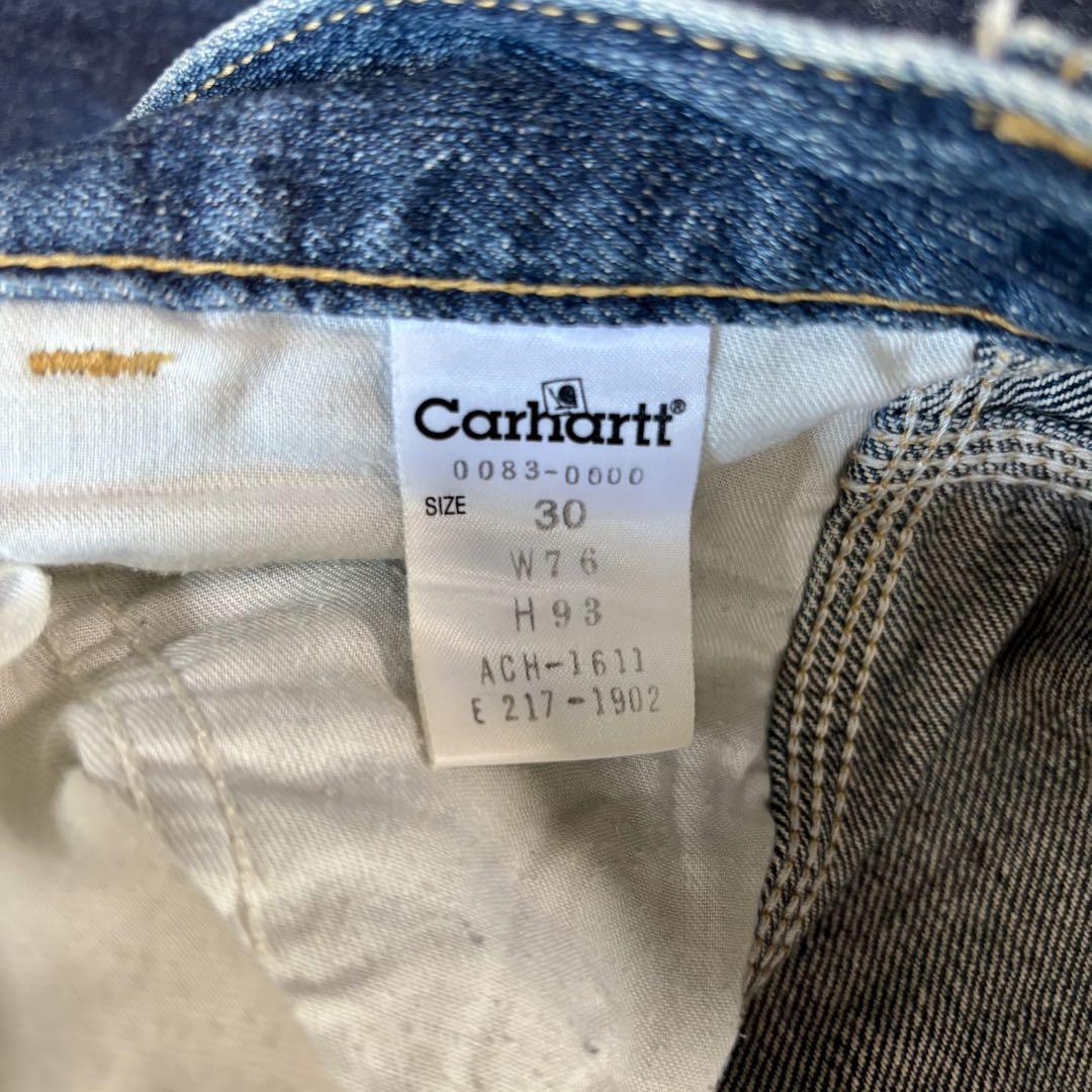 雰囲気抜群】カーハート Carhartt デニムペインターパンツ 実寸