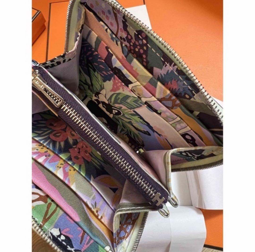 新品 エルメス hermes シルクインコンパクト 財布 コンパクト フィズ 画像6