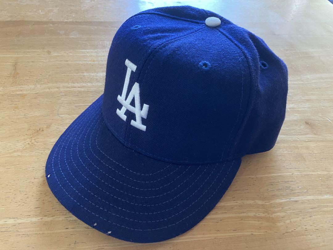 90s ビンテージ ニューエラ LA ドジャース キャップ 7 1/4 米国製