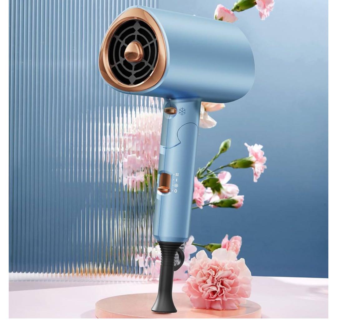 新品未使用】ドライヤー 大風量 速乾ヘアドライヤー マイナスイオン 