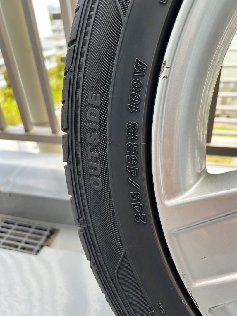 Shun Abe　GOODYEAR EAGLE LS EXE＋ホイール