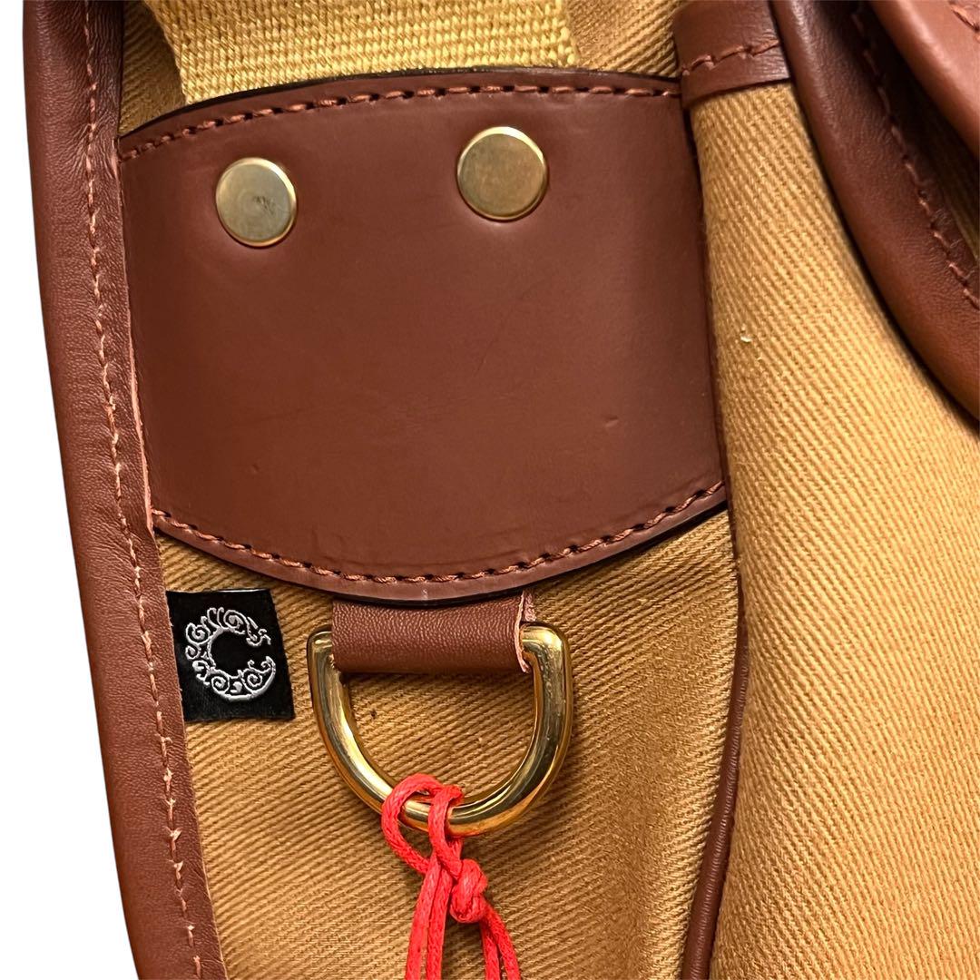 新品 CROOTS ENGLAND クルーツ ハンティングバッグ M カーキ