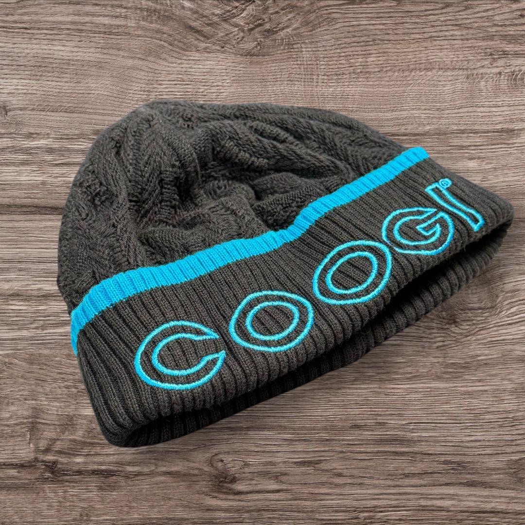 帽子 COOGI 3D cotton knit hat