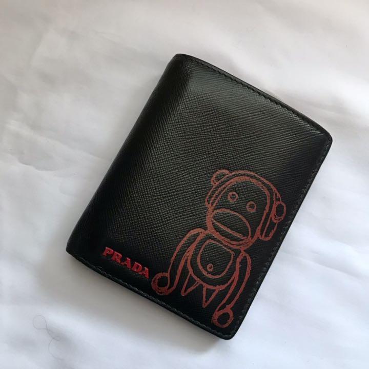 激レア PRADA プラダマリア 折りたたみ財布 コンパクト 二つ折り