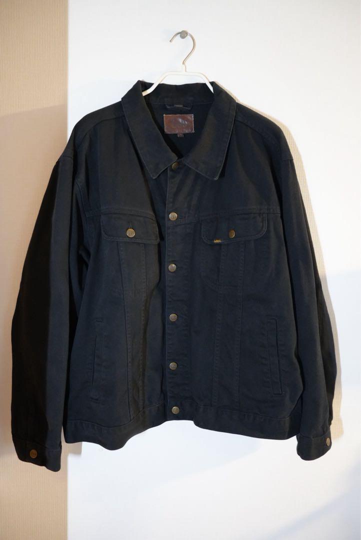 Lee デニムジャケット black XL