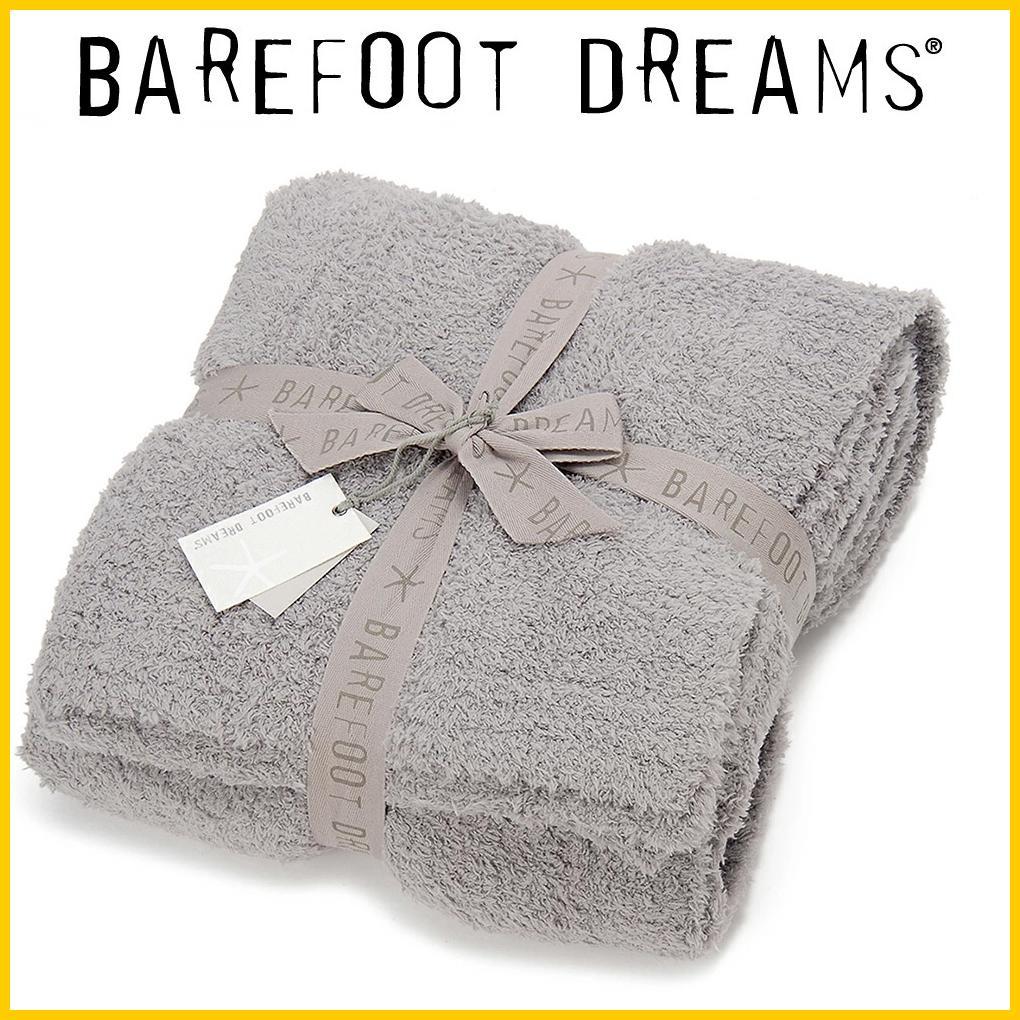新品 ベアフット ドリームズ コージーシック スロー ブランケット グレー