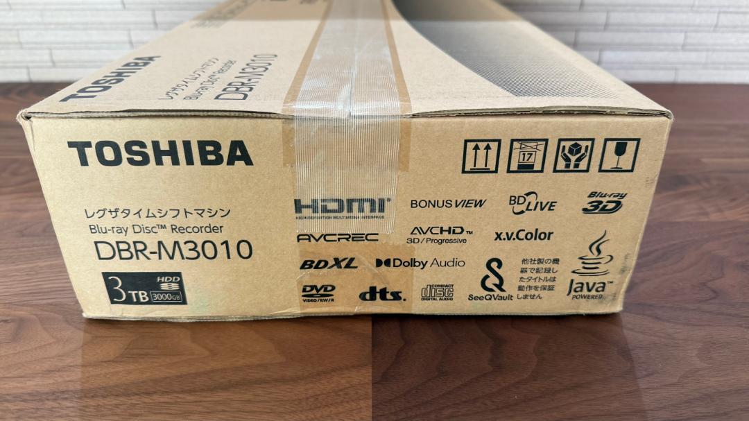 REGZA タイムシフトマシン DBR-M3010 ブルーレイレコーダー 3TB