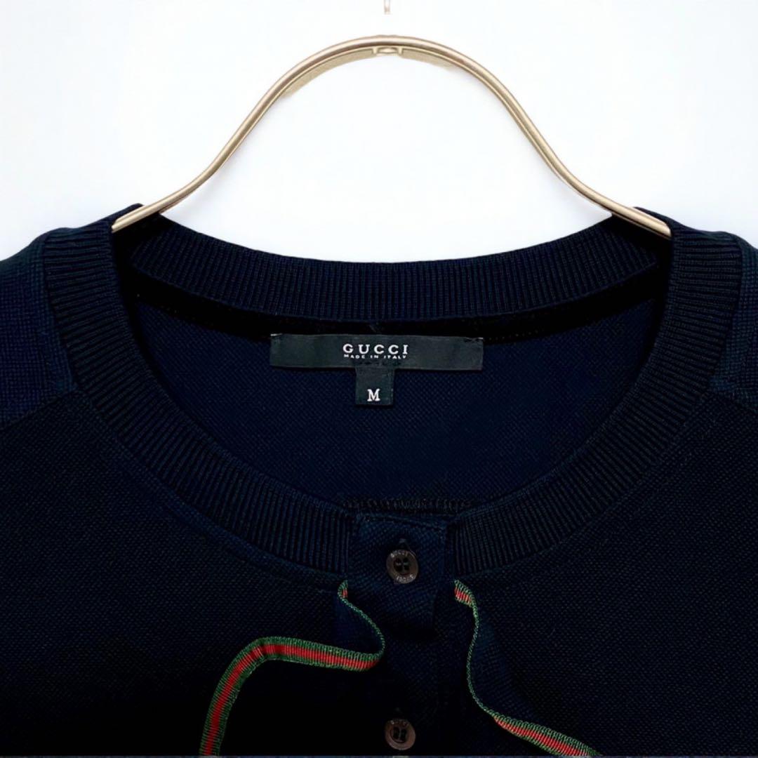 美品 GUCCI ロックスタッズ フリル タンクトップ ブラウス