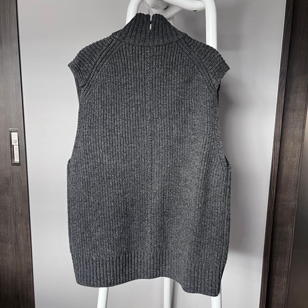 CINOH ドライバーズニットベスト グレー 38 CINOH ドライバーズニットベスト グレー 38