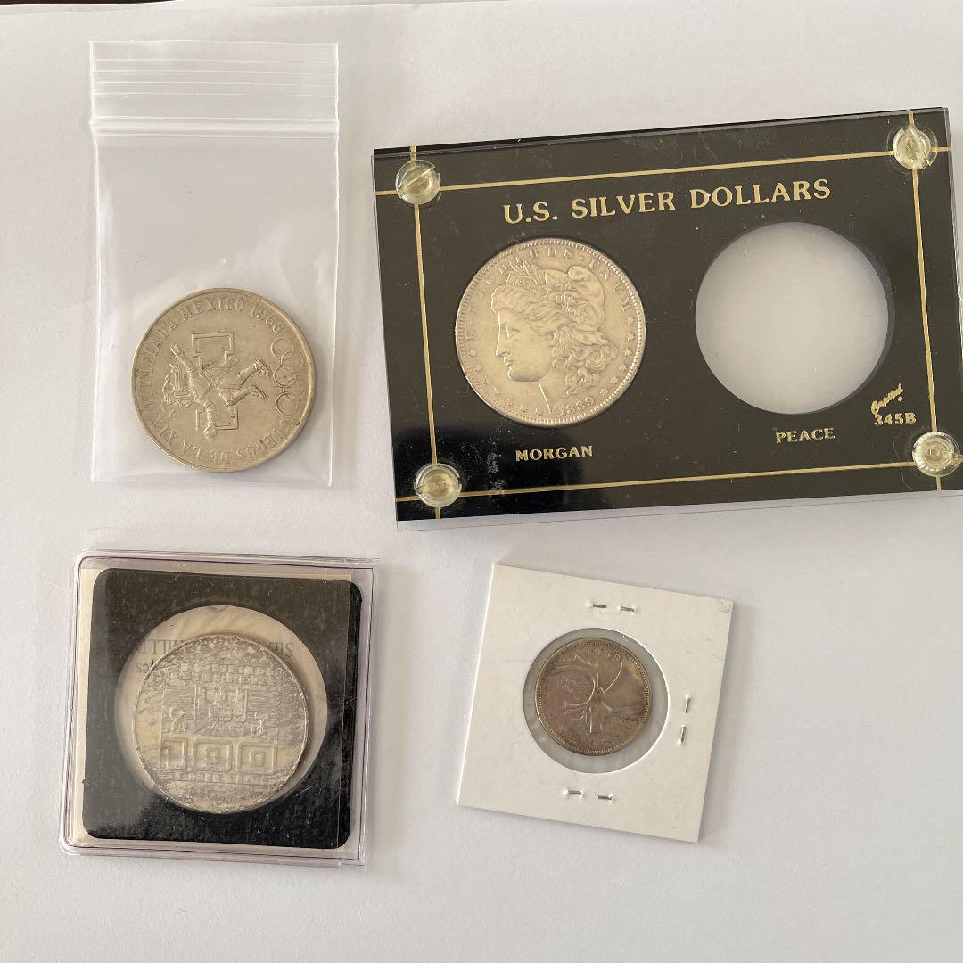 超新作 モルガン メキシコ カナダ等 銀貨 おまとめ 旧貨幣 金貨 銀貨 記念硬貨