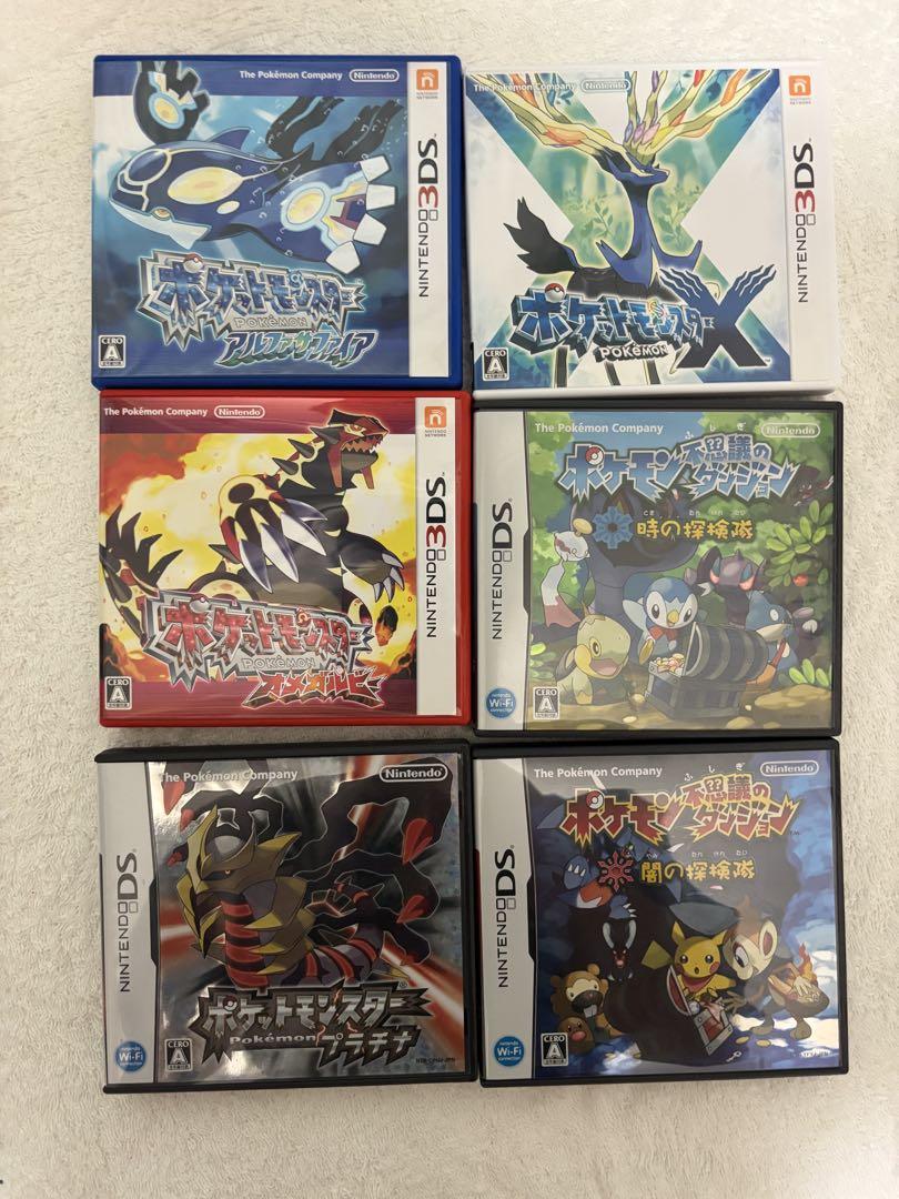 【*み様 ポケットモンスター ソフト6本セット + 16GB microSD み様 ポケットモンスター ソフト6本セット + 16GB microSD