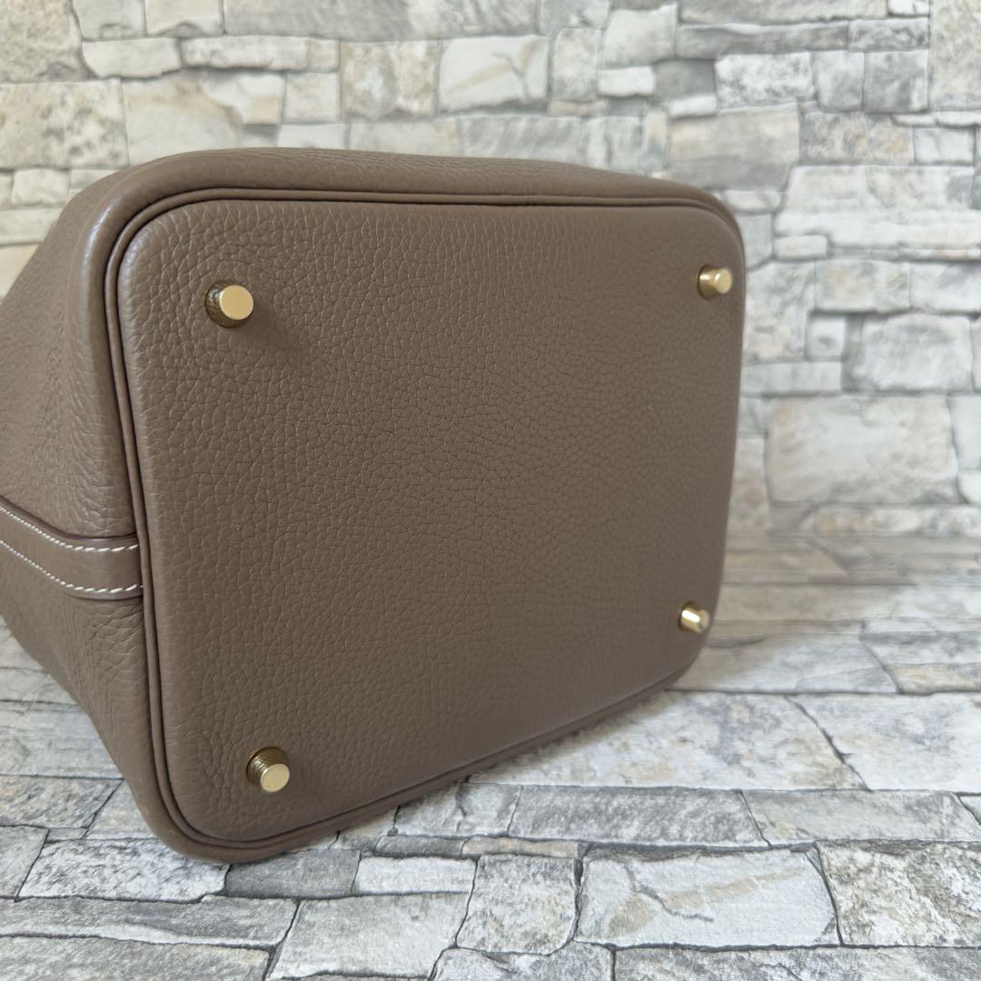 早い者勝ち♥️ HERMES エルメス ピコタンロック MM エトゥープ C刻印