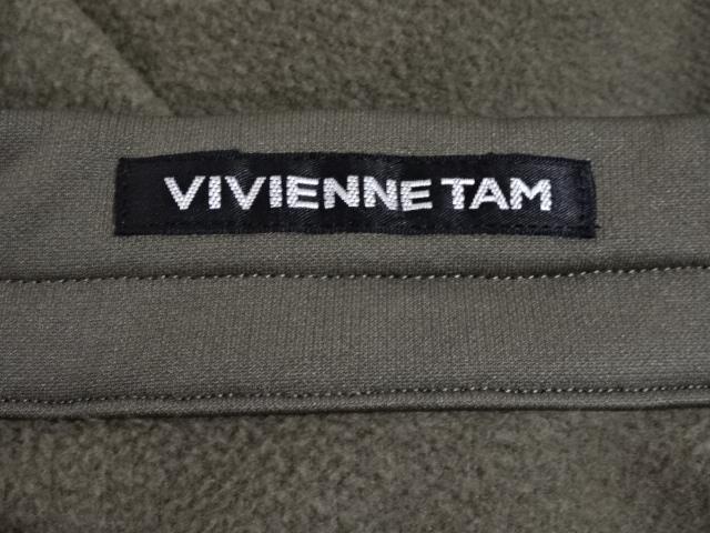 【美品】VIVIENNE TAMヴィヴィアンタムドラゴン刺繍コート　カーキ
