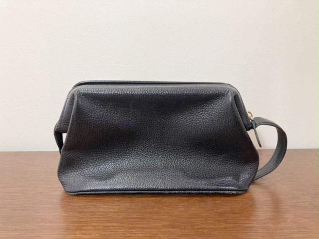 限定品格安 SOMES サドル セカンドバック ブラック 456PU-m24406642949 SADDLE ソメス 特価最新品