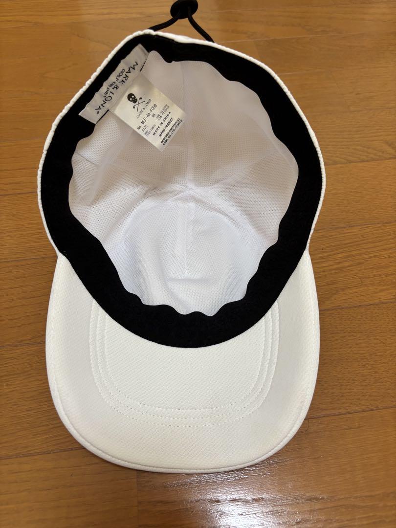 バイヤー厳選用品 マークアンドロナ メルカリ - キャップ スカルロゴ ホワイト メンズウェア