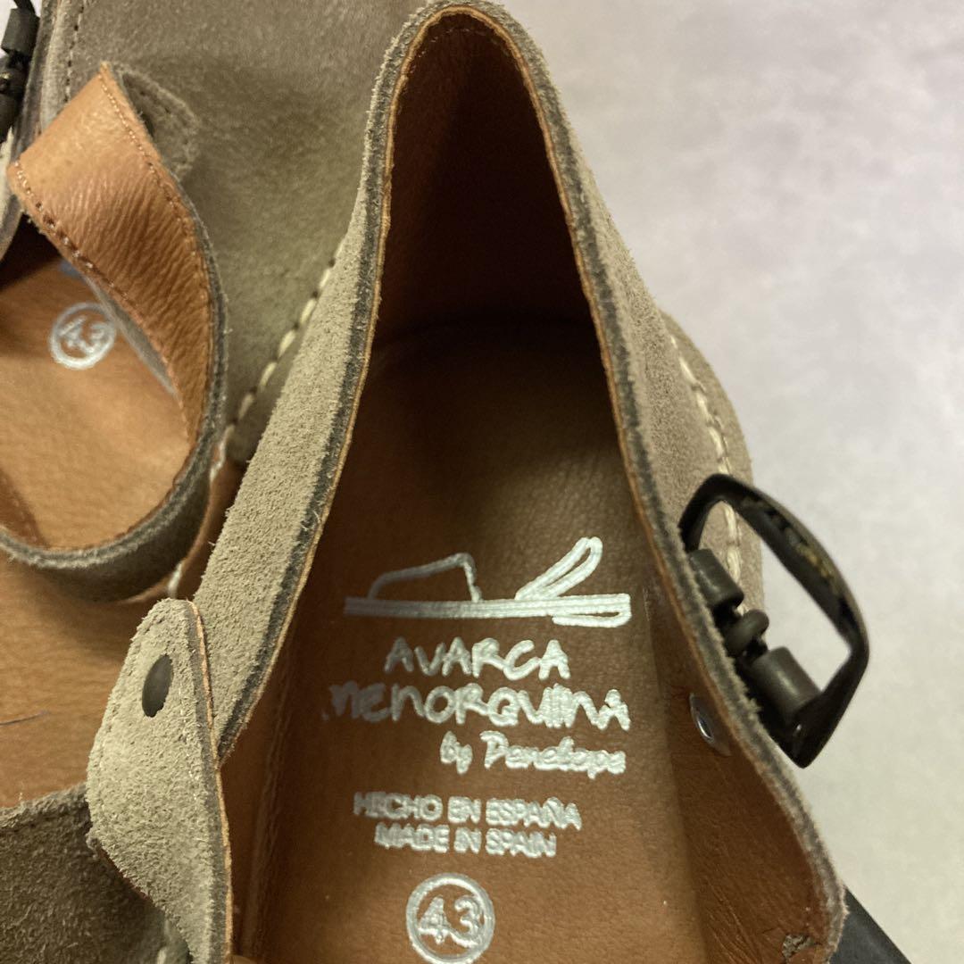 Avarca Menorquina スエードサンダル 43