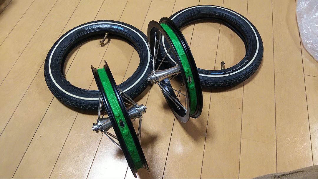 SCHWALBE 完組ホイール ZERO BIKE FACTORY バニッシュ