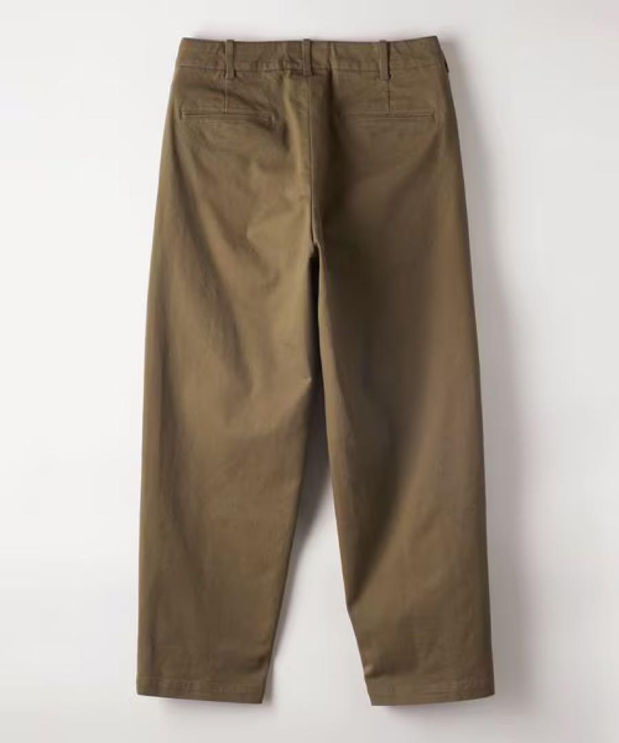 スティーブンアラン STRC DRILL 2PLEATED PANTS Mサイズ