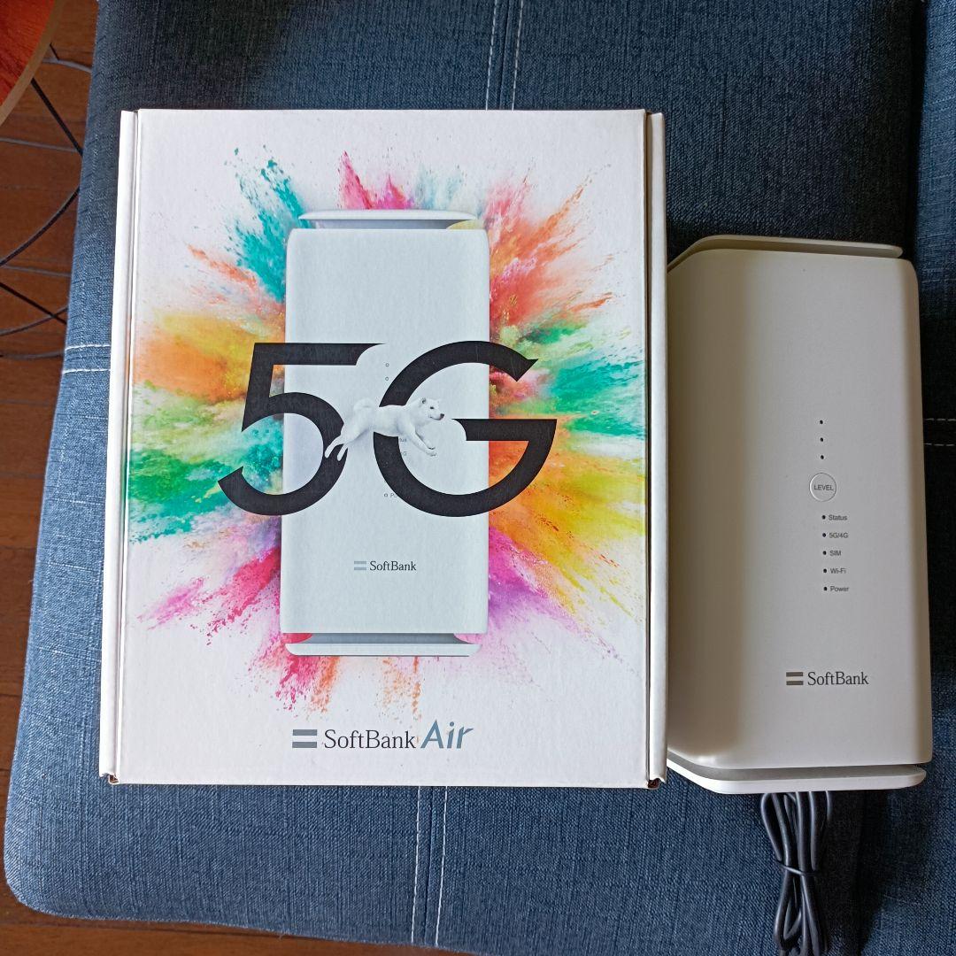 SoftBank Air 5G モバイルルーター - メルカリ
