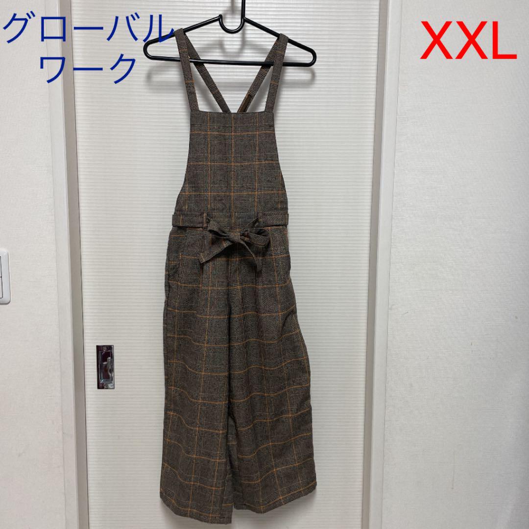 サロペット オーバーオール グローバルワーク XXL チェック - メルカリ サロペット オーバーオール グローバルワーク XXL チェック - メルカリ