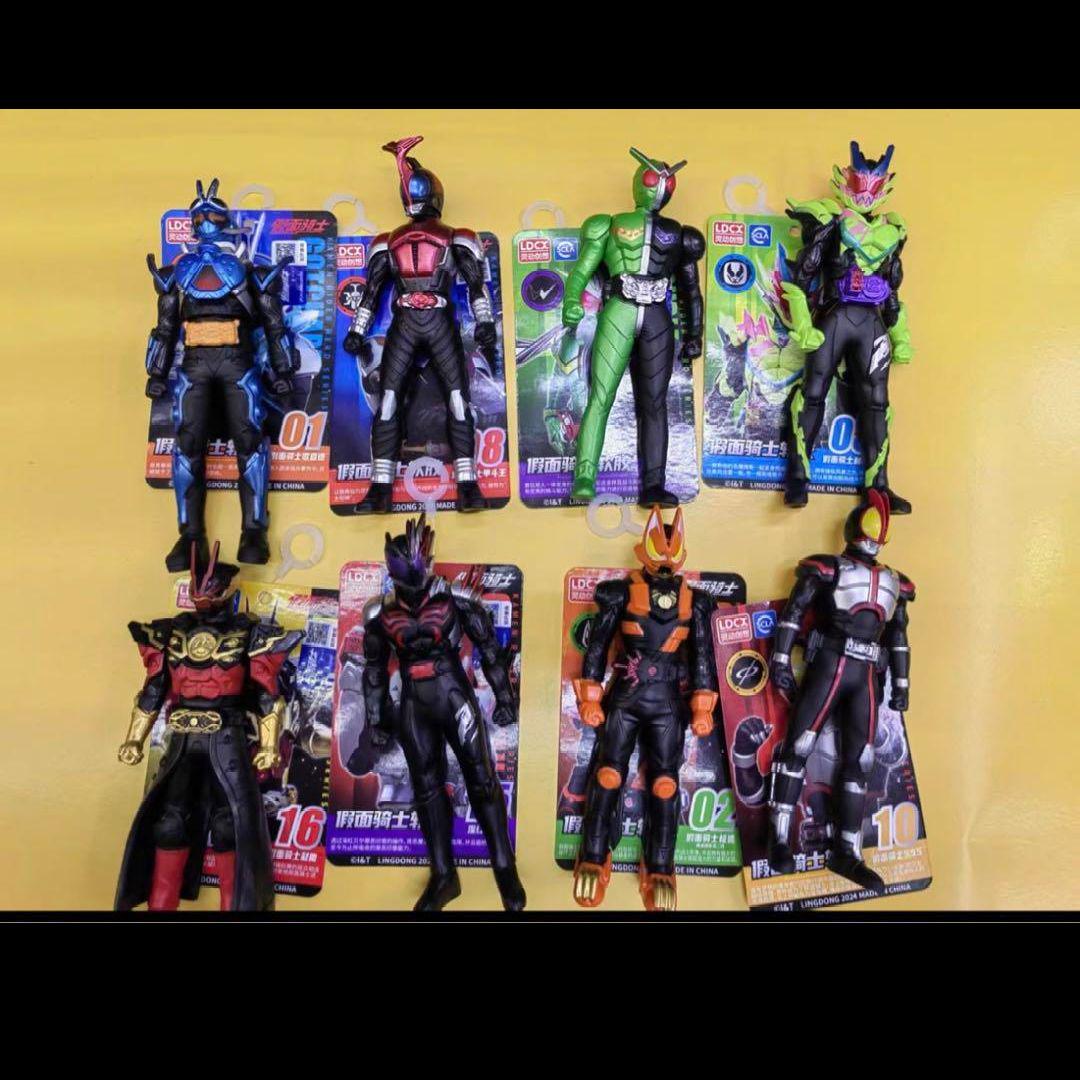 中国限定　仮面ライダー　ソフビ　セット　フィギュア