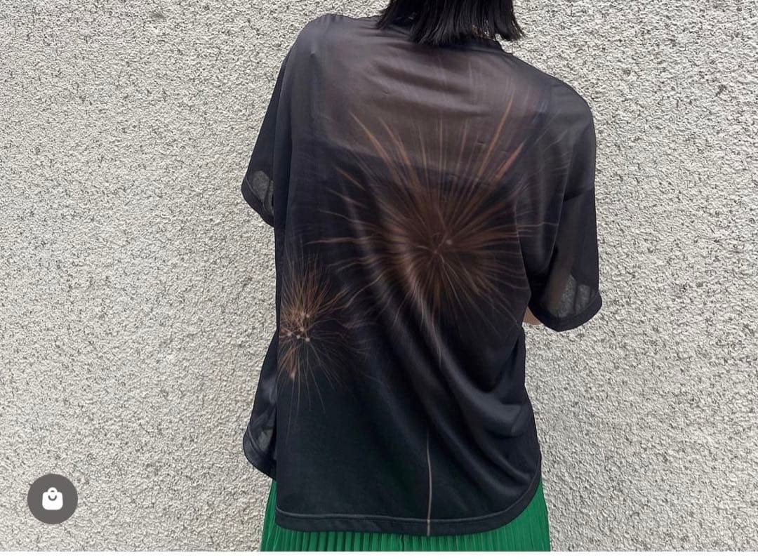 深緑(ふかみどり) MIREI KIRITANI × AMERI FIREWORK LAYERED