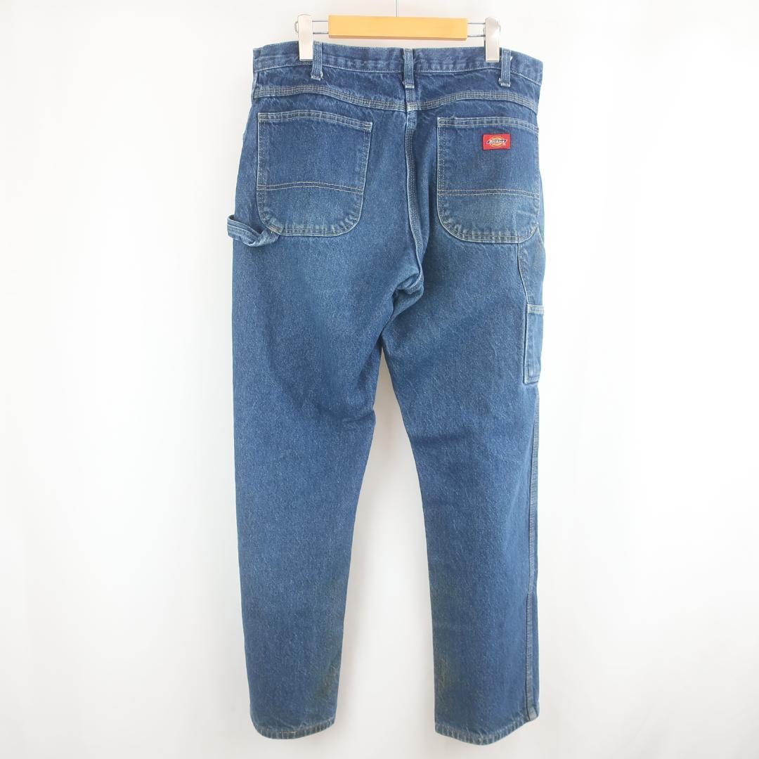 メキシコ製 Dickies ロゴ フェード ペインター デニム パンツ 36