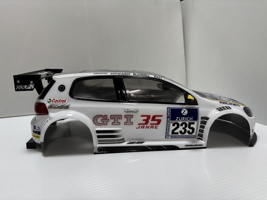 タミヤ 1/10 Volkswagen ゴルフ24 ボディー