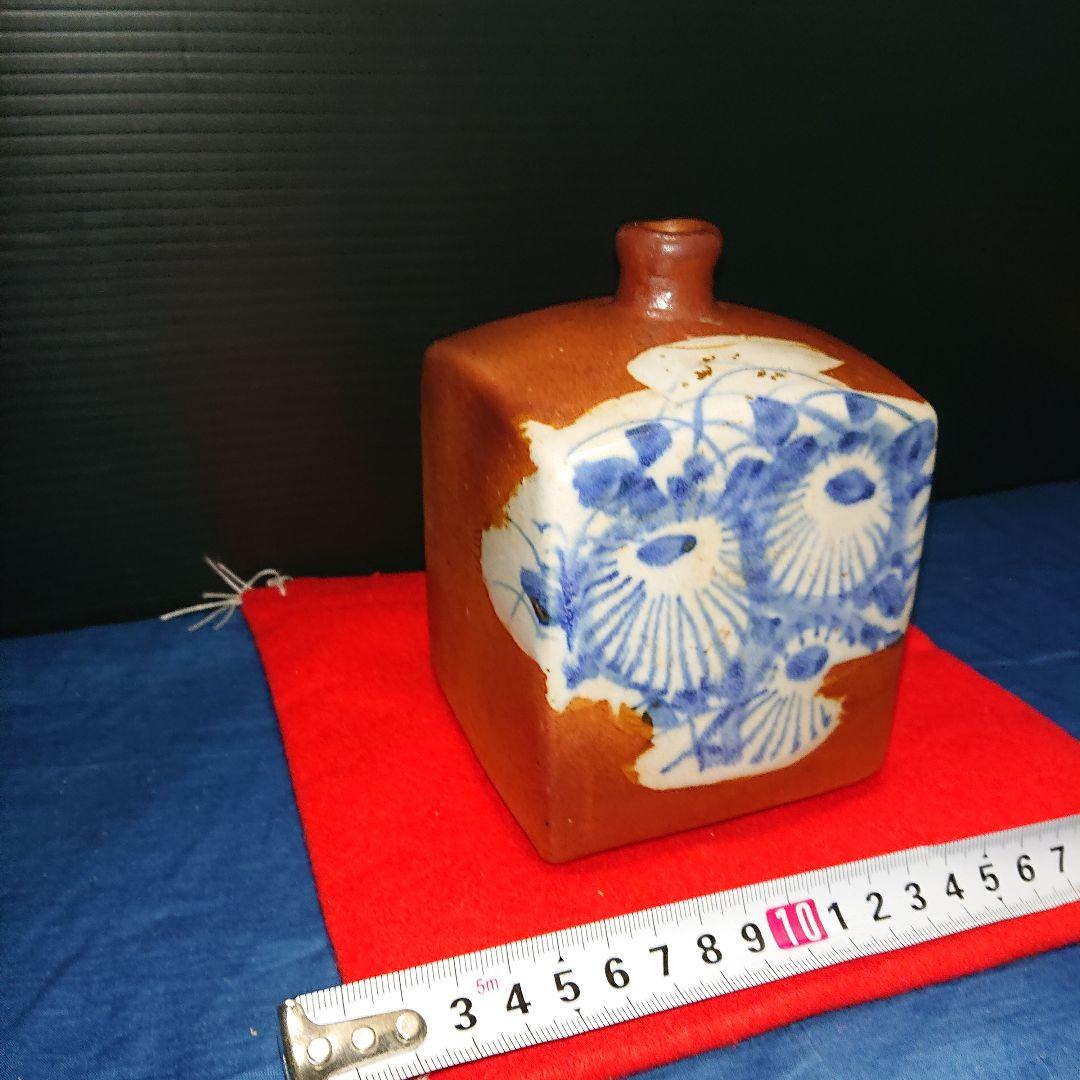 信楽焼レトロ壺々郎花瓶