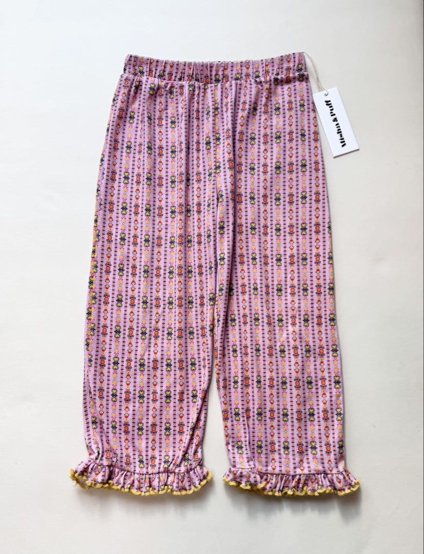 Misha&Puff ruffle pedal pusher 4y パンツ Misha & Puff Ruffle Peddle Pushers ~ String - Little French