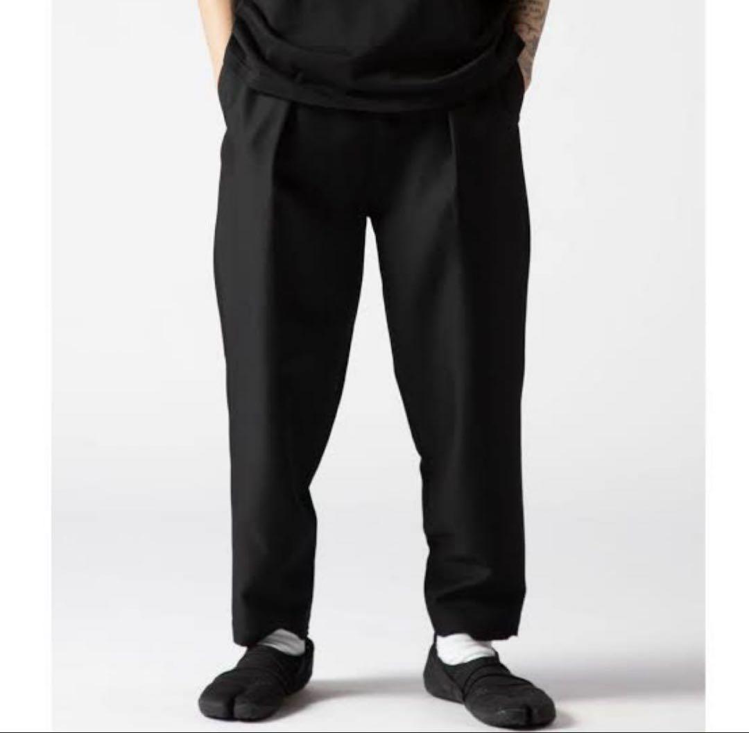 yoshiokubo TWILL TUCK PANTS